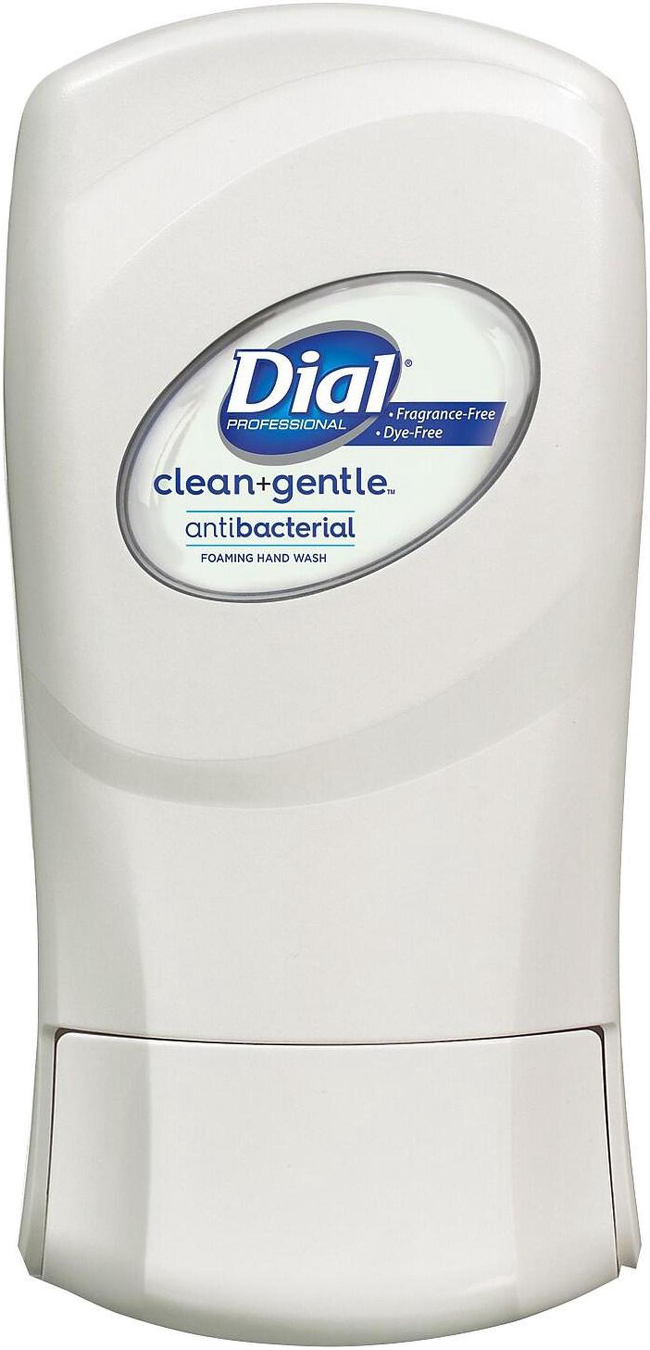Alt view image 3 of 9 - Dial Professional Clean+Gentle Antibacterial Foaming Hand Wash Refill for FIT Manual Dispenser Fragrance Free 1.2 L 3/Carton 32100CT