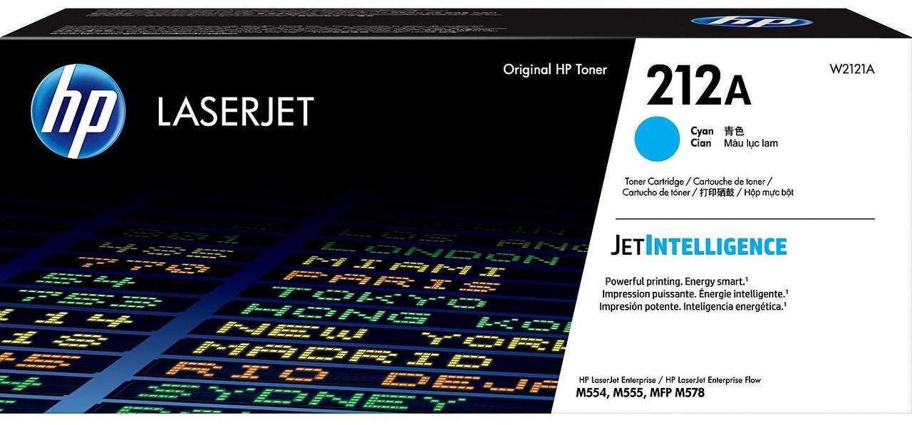 Alt view image 2 of 20 - HP 212A  W2121A Toner Cartridge Cyan