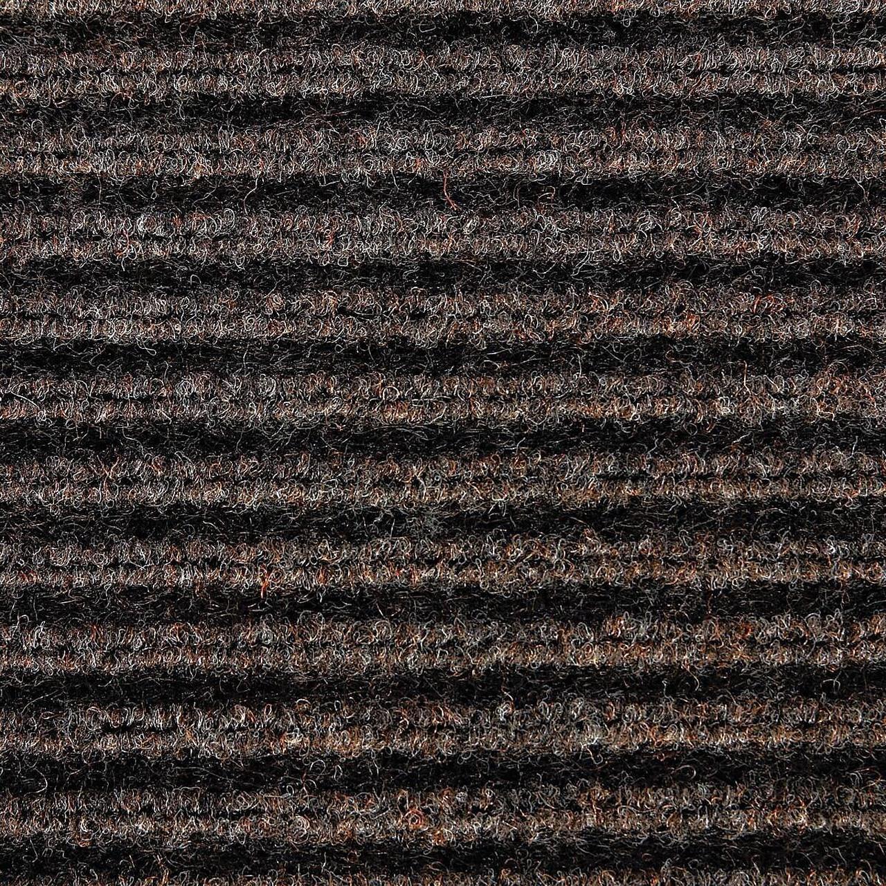 Alt view image 7 of 9 - Crown Needle Rib Wipe & Scrape Mat Polypropylene 36 x 60 Brown NR0035BR