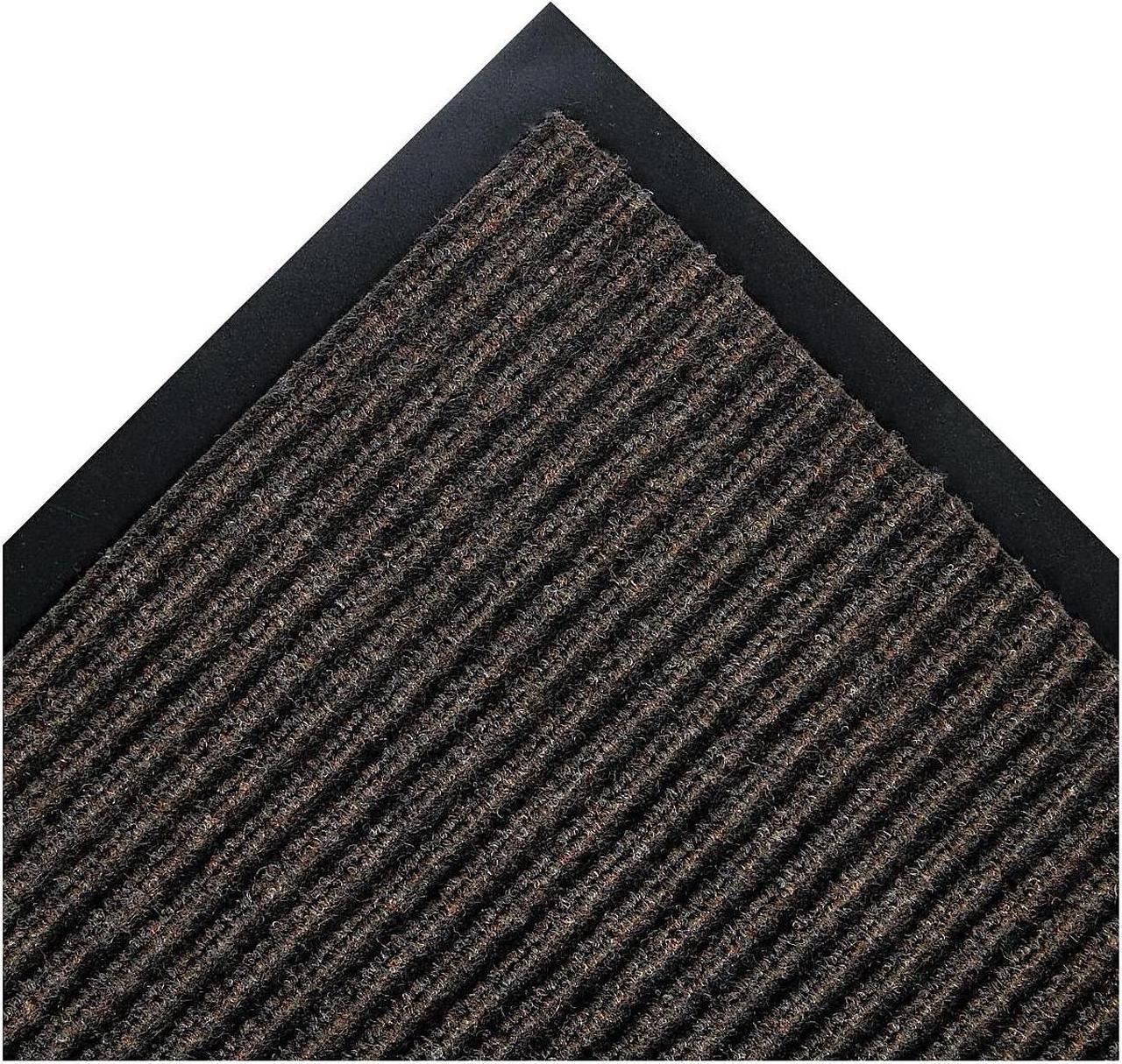 Alt view image 5 of 9 - Crown Needle Rib Wipe & Scrape Mat Polypropylene 36 x 60 Brown NR0035BR