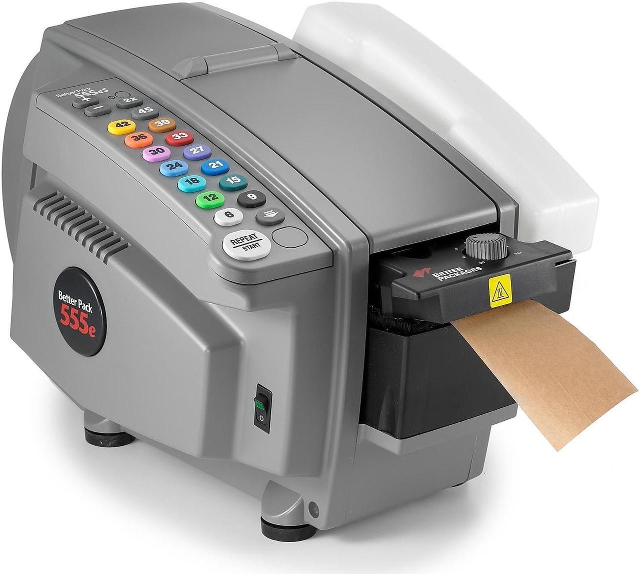 Alt view image 2 of 2 - Staples Industrial Better Pack 555eS Tape Dispenser Gray (151-30)