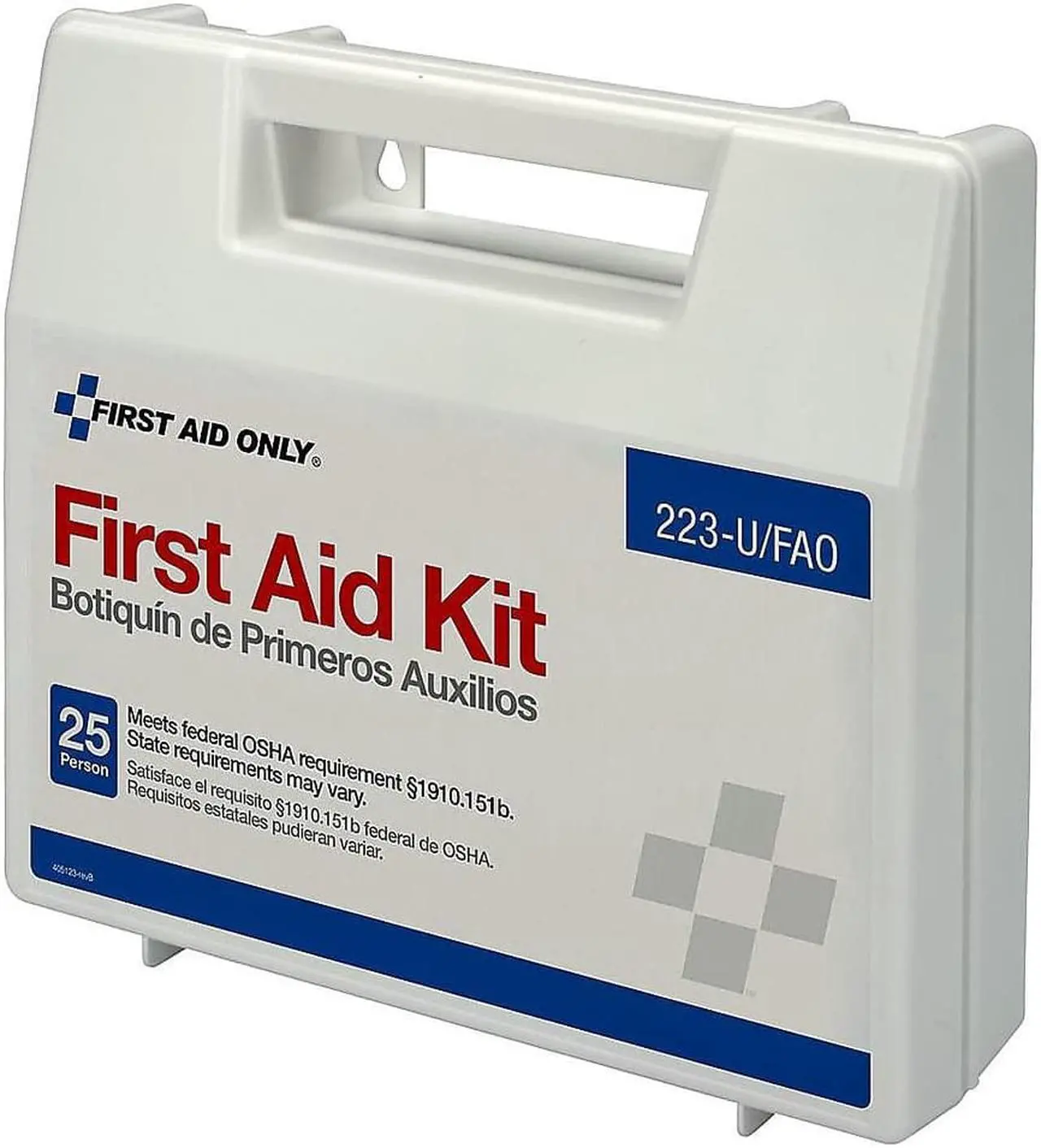 Alt view image 13 of 17 - 25-Person Bulk First Aid Kit w/ Dividers