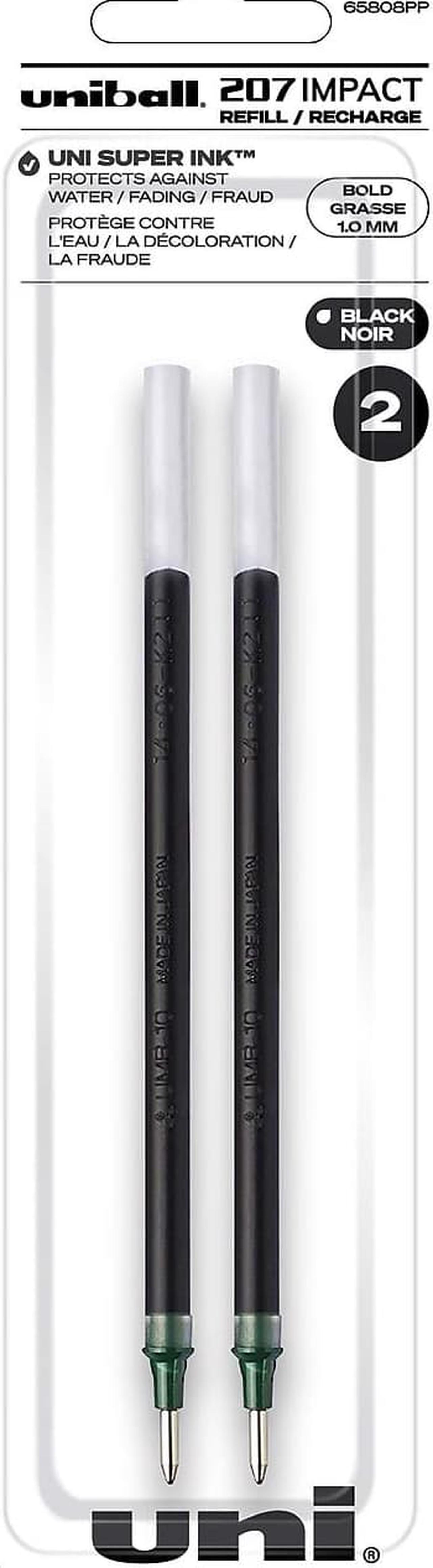 Main image of uni-ball Impact Gel-Ink Pen Refill Bold Tip Black Ink 396571