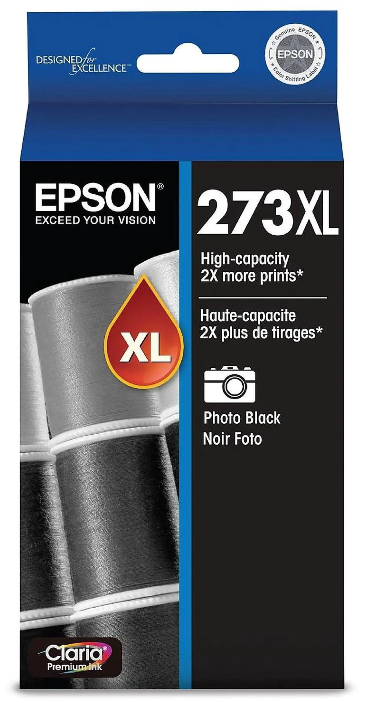 Main image of Epson 273XL Photo Black Ink Cartridge High T273XL120-S