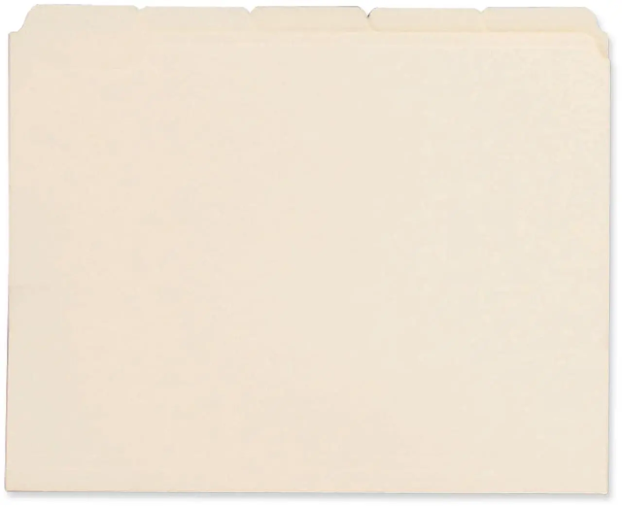 Alt view image 7 of 7 - Business Source File Folder 1/5-Cut Tab 3/4" Exp. 11 Pt. Ltr 100/BX Manila 43567