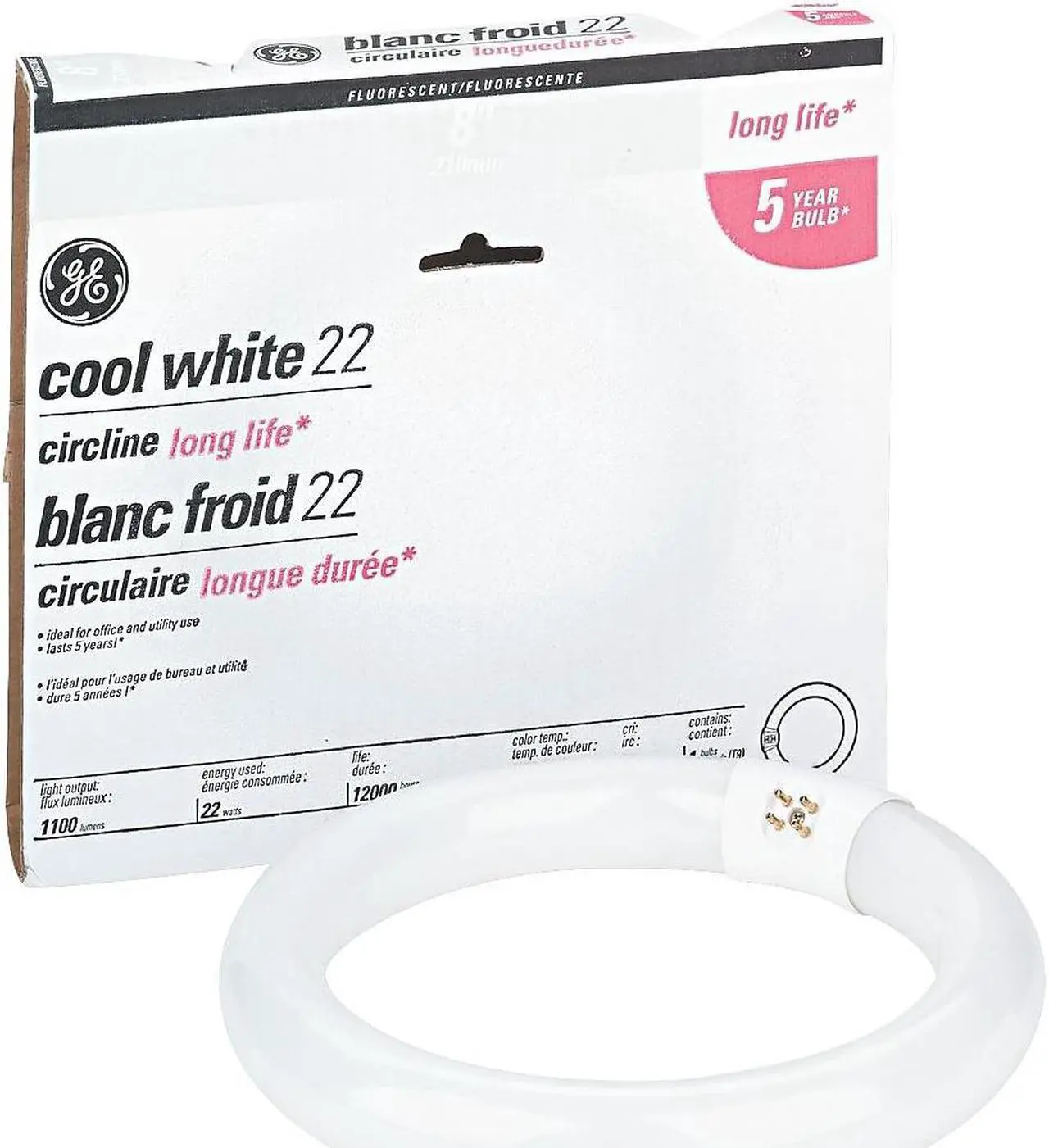 Alt view image 14 of 14 - GE Fluorescent Circular Tube 22 Watt 33774