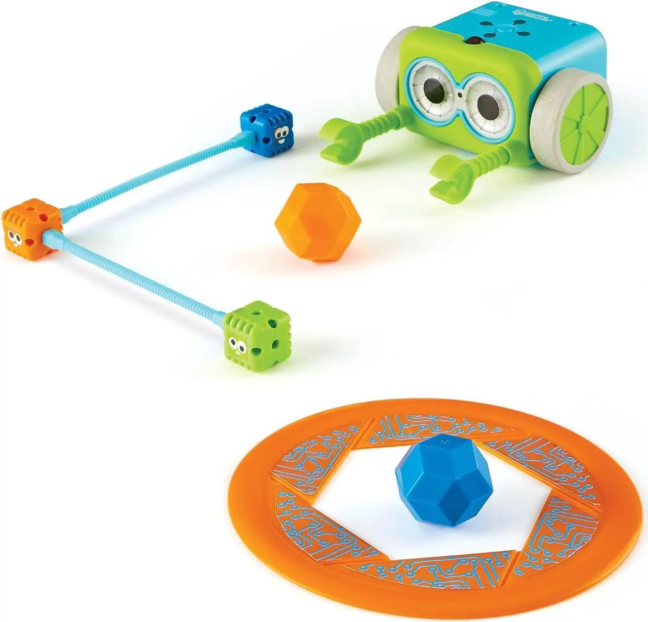 Alt view image 12 of 18 - Learning Resources Activity Set Coding Robot 9"Wx9"Lx6-1/5"H Multi LER2935