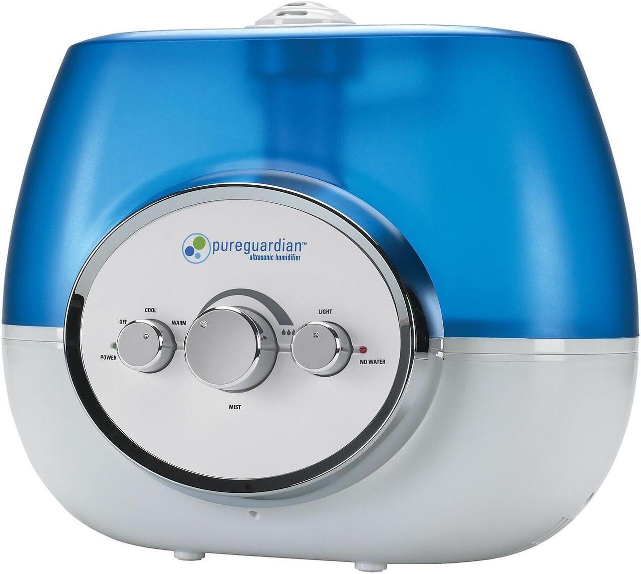 Alt view image 6 of 8 - H1510 100-Hour* Warm / Cool Mist Ultrasonic Humidifier by Pureguardian