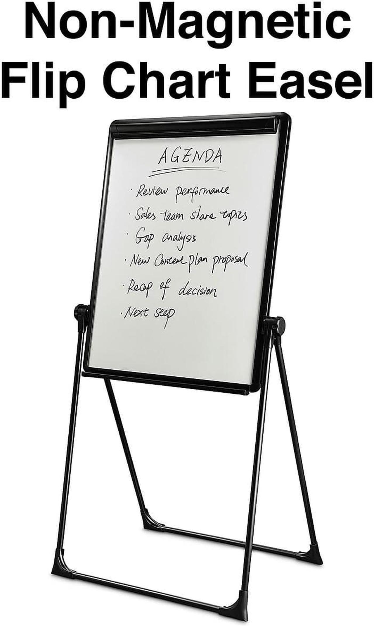 Alt view image 2 of 7 - Staples Flip Chart Easel Black Steel (28216US/50444US) 61293-CC