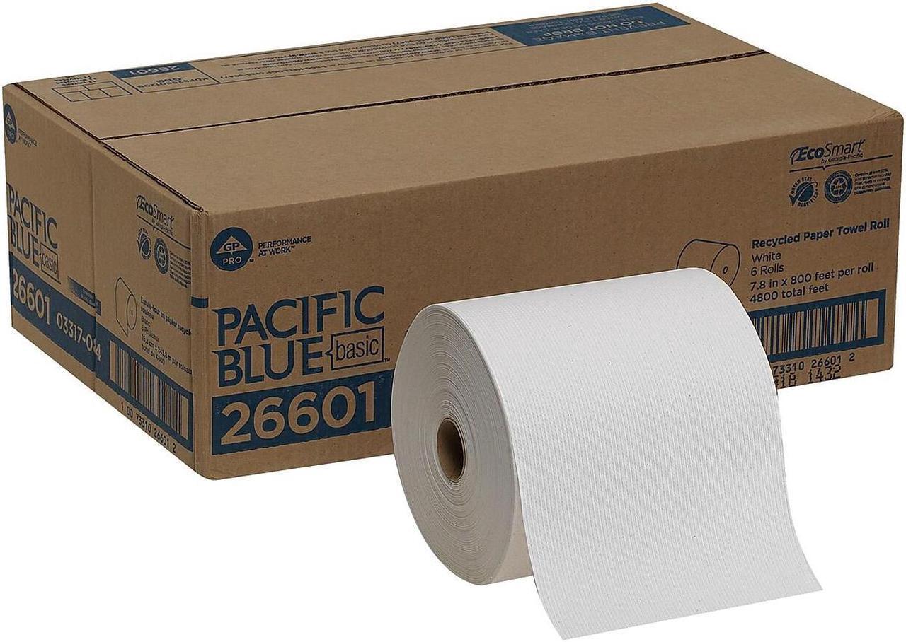 Alt view image 14 of 17 - Georgia Pacific 26601 Envision High-Capacity Nonperforated Paper Towel, 7-7/8 x 800', White, 6/Carton