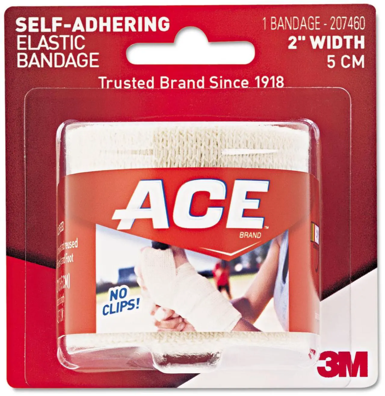 Alt view image 2 of 12 - 3M 207460 Self-Adhesive Bandage, 2 in.