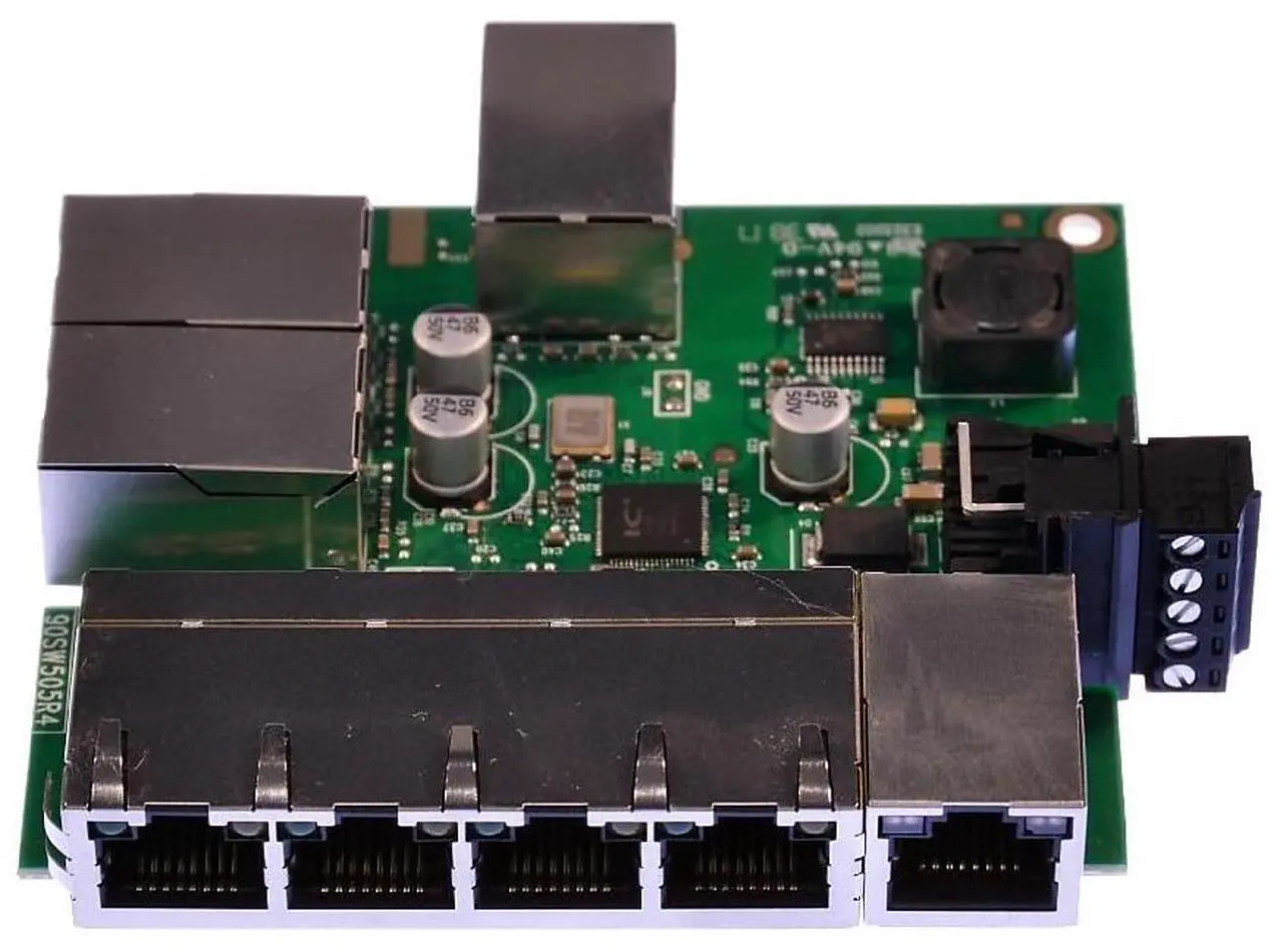 Alt view image 5 of 7 - BRAINBOXES SW-108 EMBEDDED 8PORT ETHERNET SWITCH