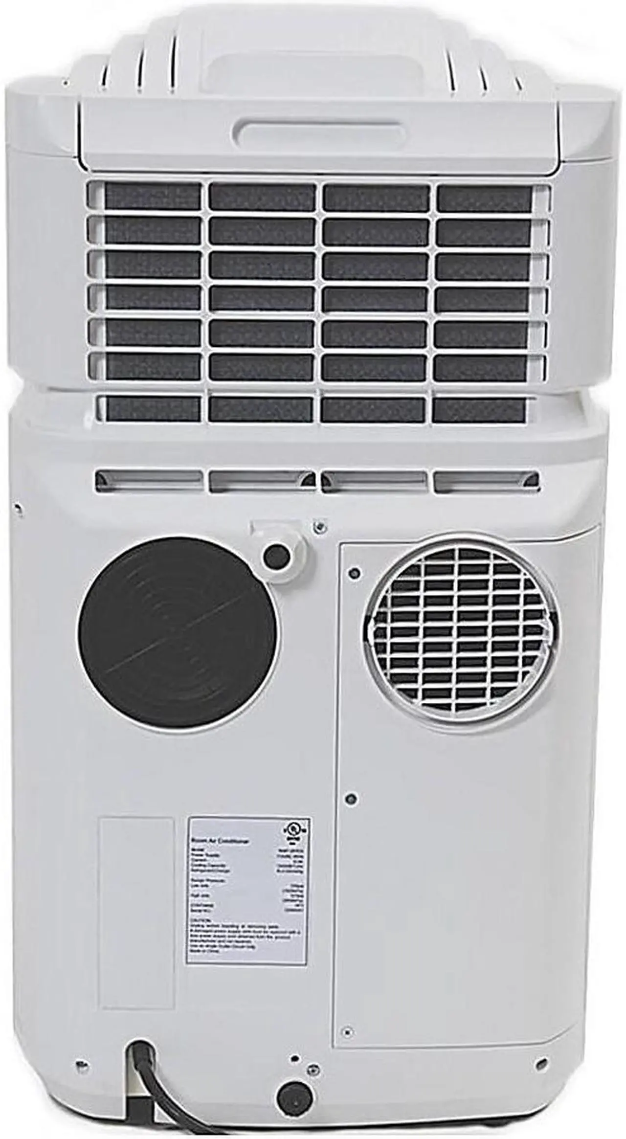 Alt view image 18 of 20 - Whynter ARC-110WD Eco-friendly 11000 BTU Dual Hose Portable Air Conditioner, White