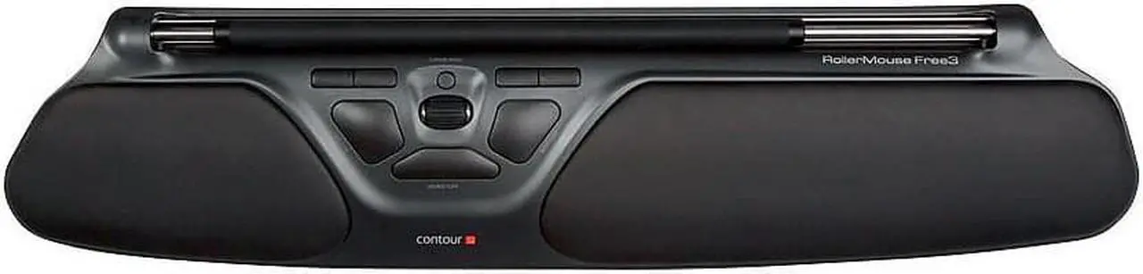 Alt view image 5 of 13 - Contour Design - RM-FREE3 - Contour RollerMouse Free3 Mouse - Cable - 2800 dpi - Scroll Wheel
