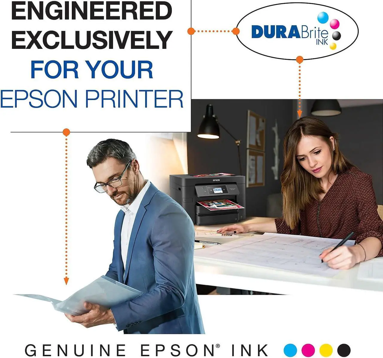Alt view image 7 of 7 - Epson America T786220S Durabrite Ultra Ink Cartridge, Cyan