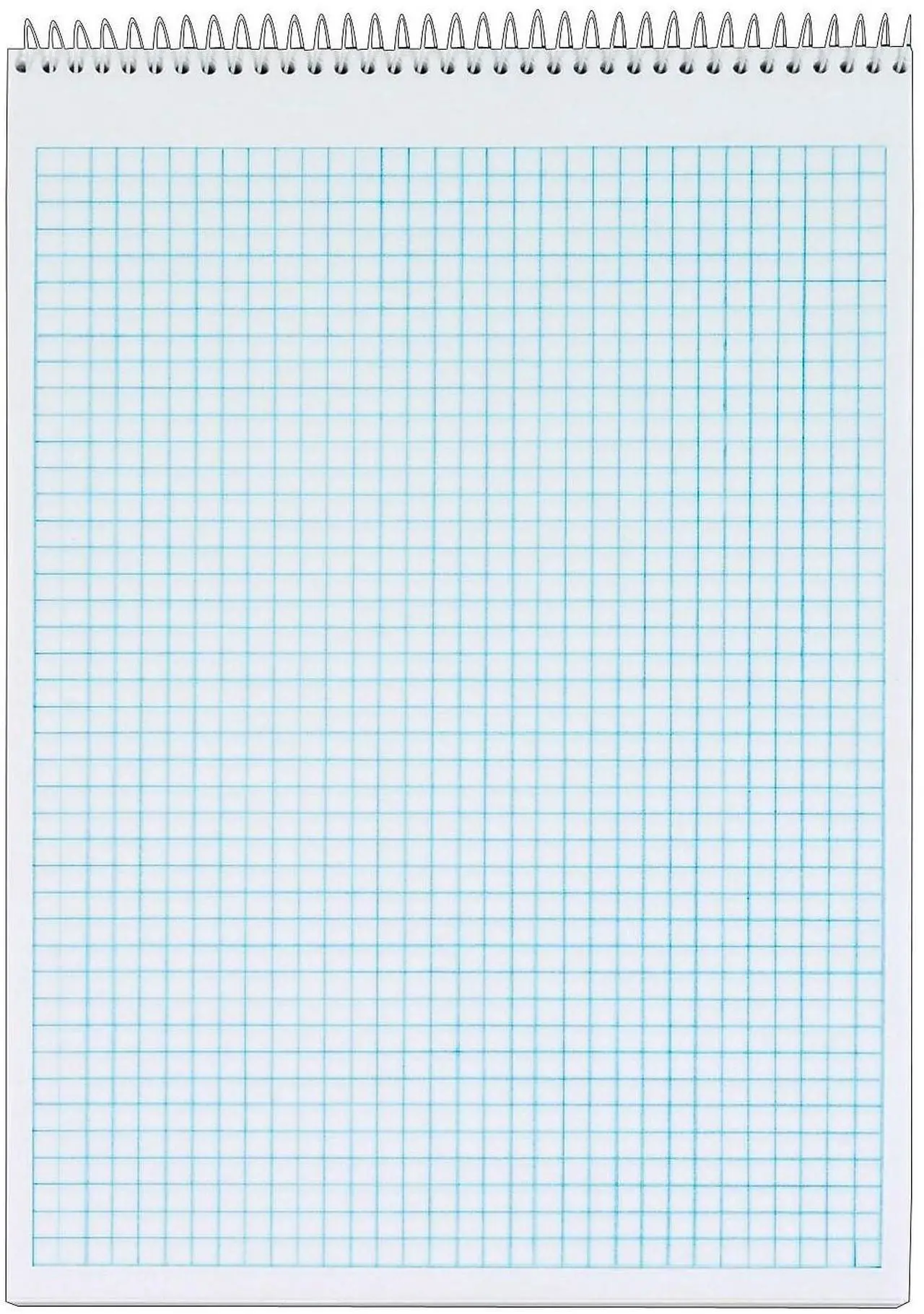 Alt view image 9 of 9 - Tops Quadrille Pad 8-1/2"x11-3/4" 70 Shts 4 Squares Per Inch WE 63801