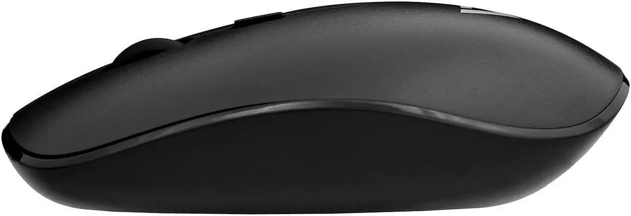 Alt view image 6 of 11 - V7 MW200-1E Black 4 Buttons Tilt Wheel RF Wireless Optical 1600 dpi Low Profile Mouse
