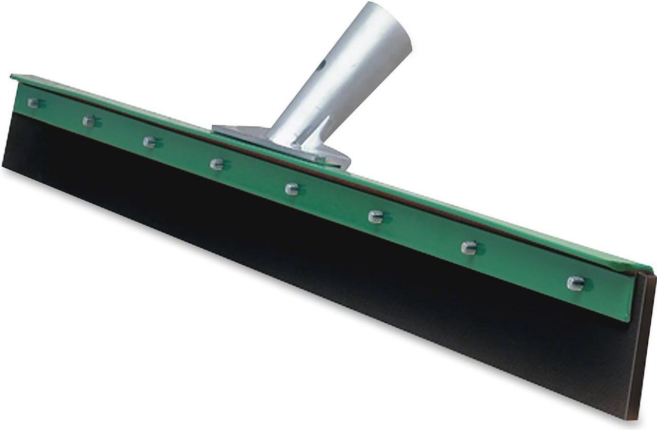 Alt view image 10 of 10 - UNGER AquaDozer Heavy-Duty Squeegee Black Rubber Straight 24" Wide Blade FP600