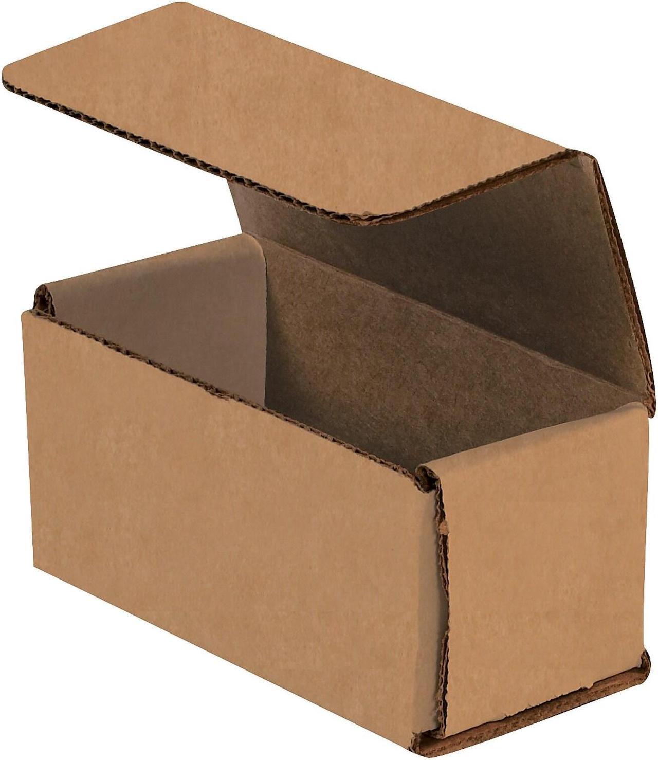 Main image of Box Partners Corrugated Mailers 4" x 2" x 2" Kraft 50/Bundle M422K