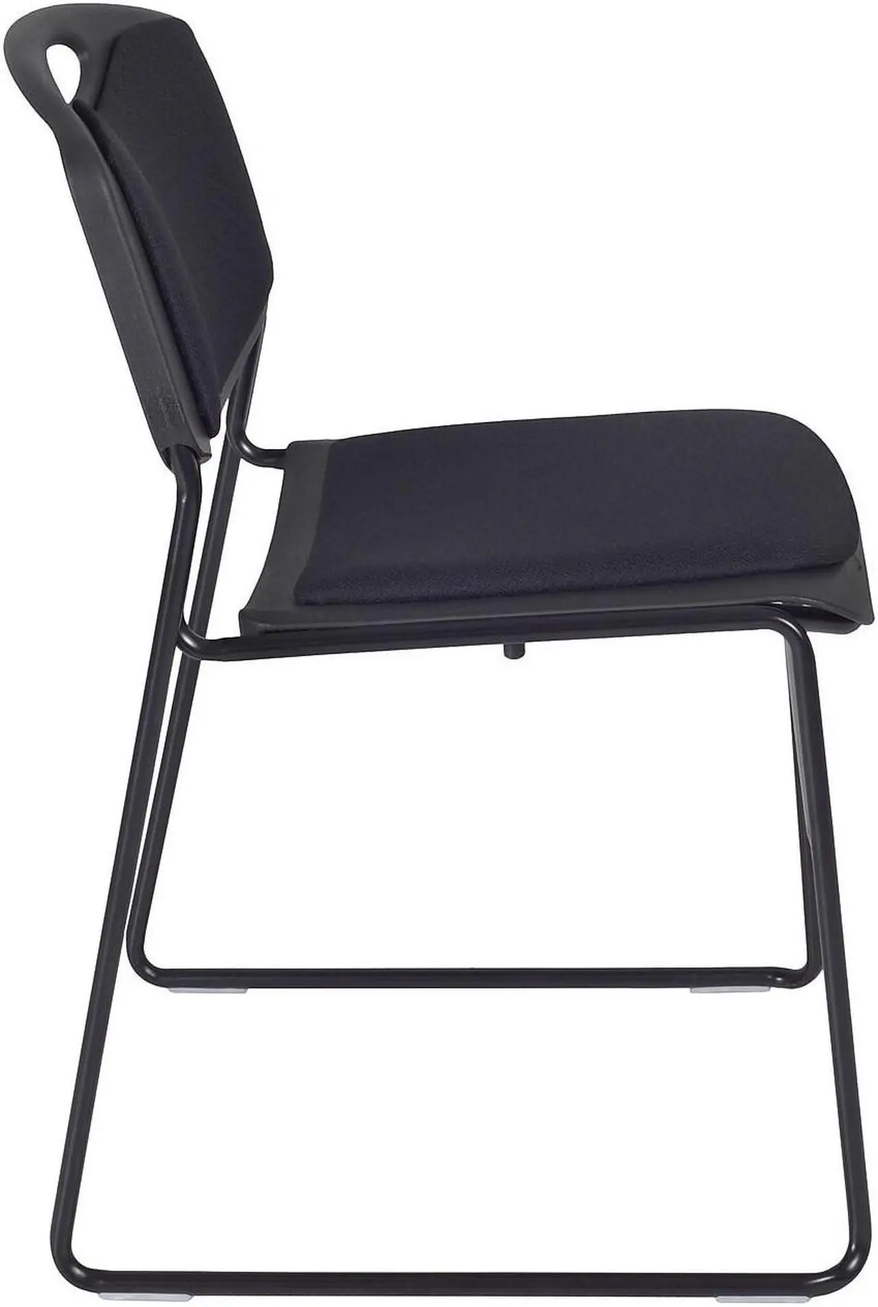 Alt view image 3 of 11 - National Public Seating Commercialine Vinyl Padded Steel Folding Chair, Beige (Pack of 4)