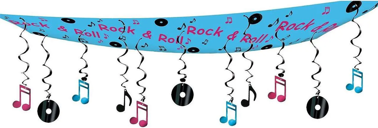 Main image of Rock & Roll Ceiling Decor