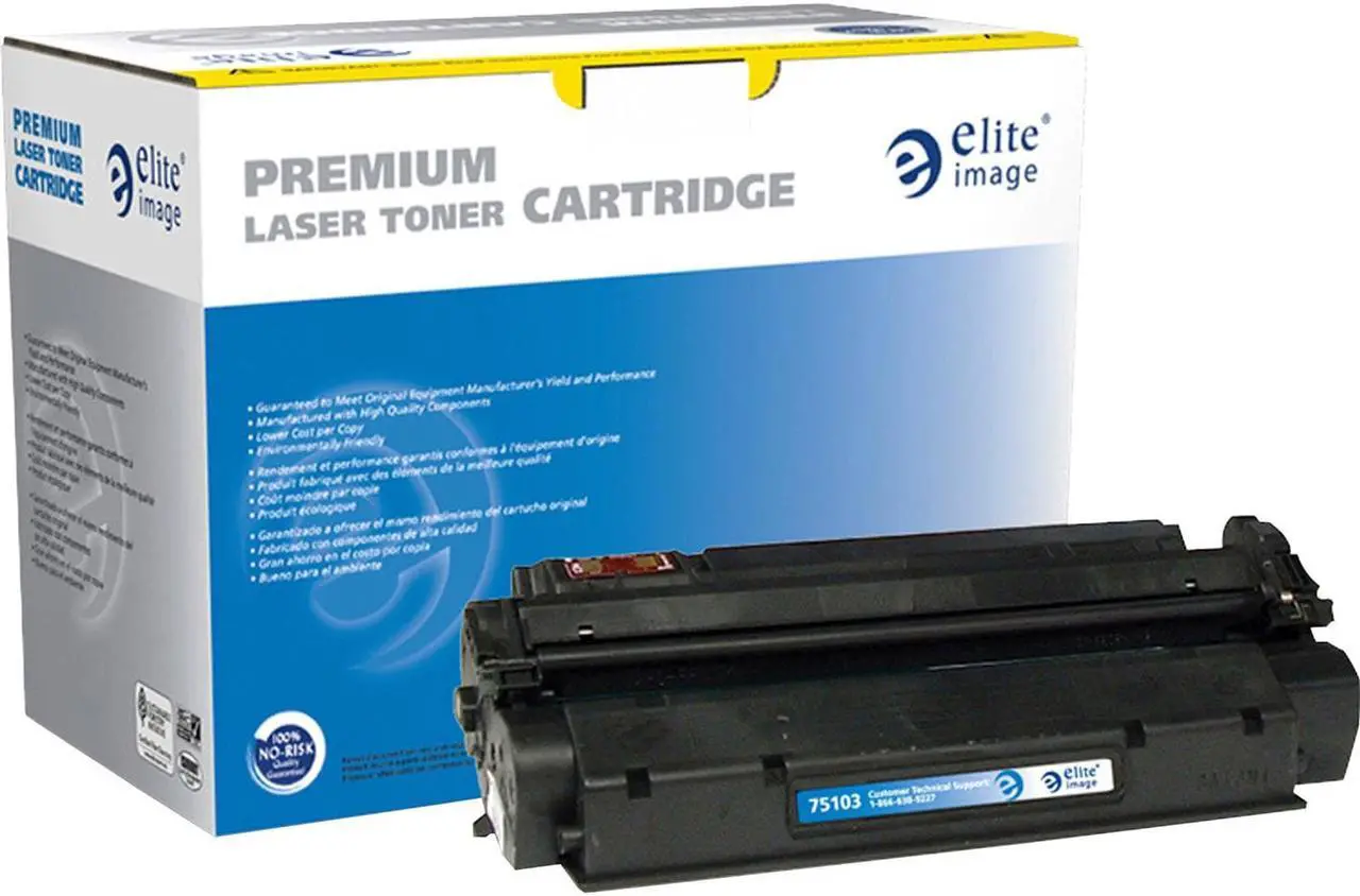 Alt view image 4 of 6 - Elite Image Compatible Black High Yield Toner Cartridge (Alternative for HP 13X/Q2613X)