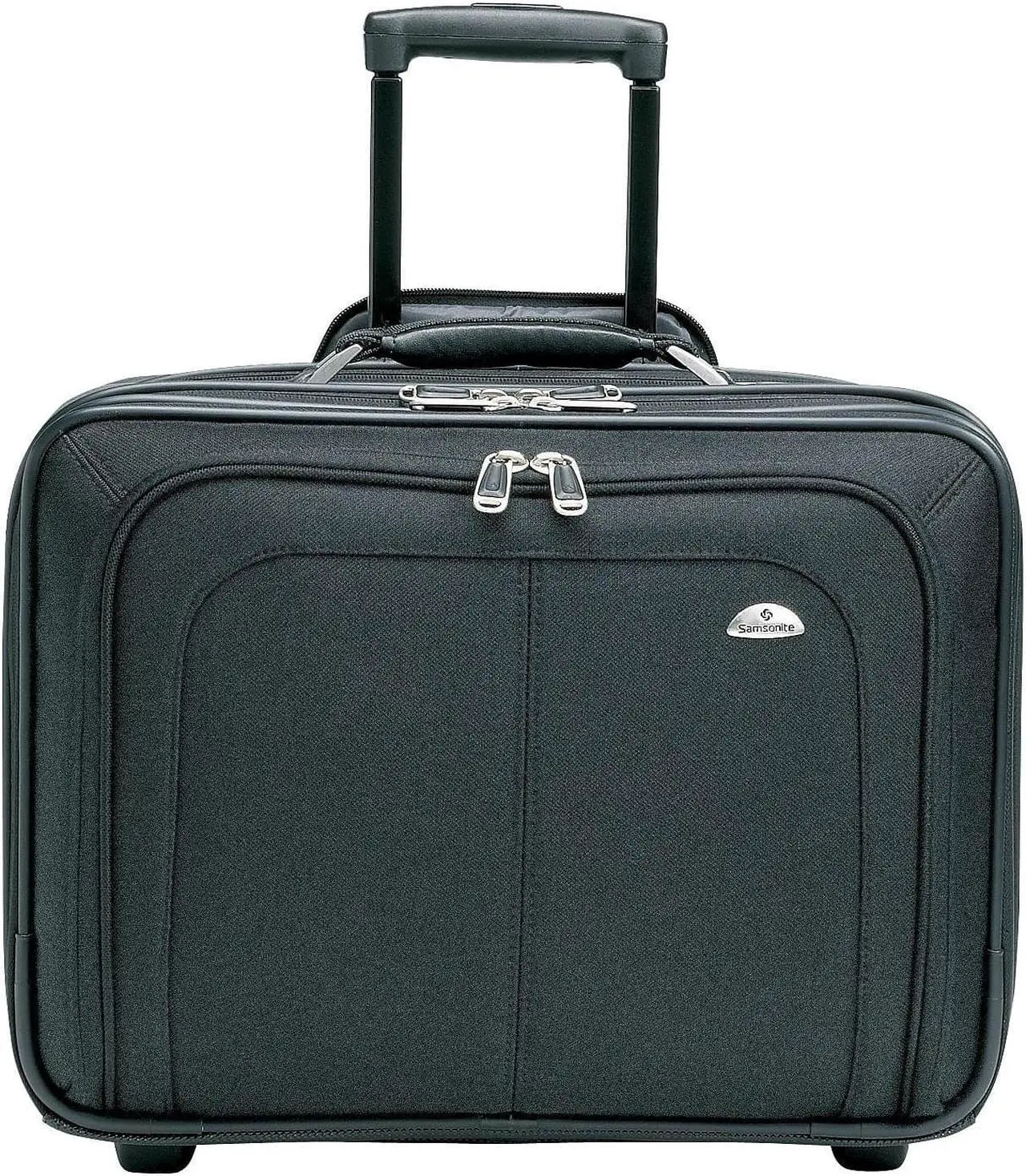 Alt view image 3 of 20 - Samsonite Mobile Office Rolling Notebook Case Nylon 17 1/2 x 9 x 14 Black