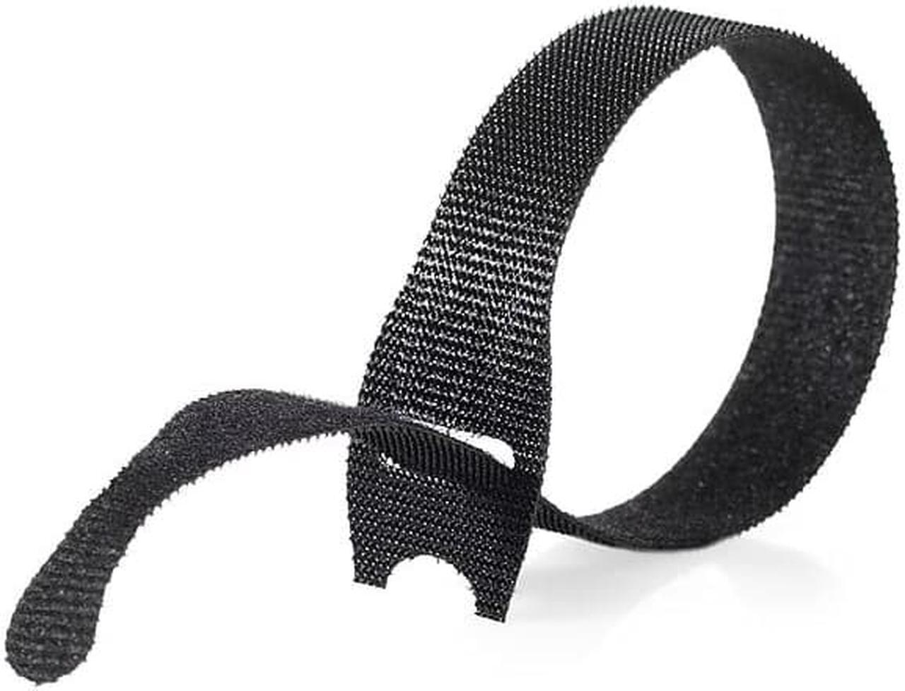 Alt view image 14 of 19 - Velcro Brand One-Wrap Pre-Cut Thin Ties, 0.5" X 8", Black, 50/Pack 95172