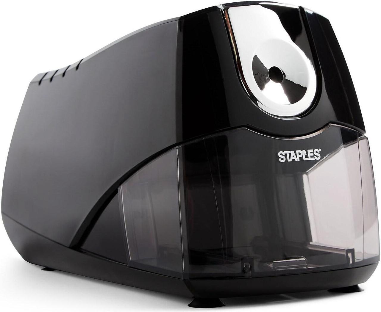 Main image of Staples Power Extreme Electric Pencil Sharpener Heavy-Duty Black (21834) 356332