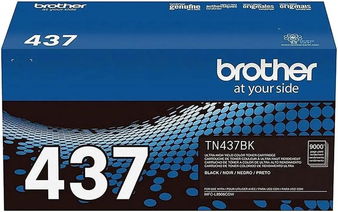 Alt view image 6 of 7 - Brother TN437BK Ultra High-Yield Toner 9000 Page-Yield Black
