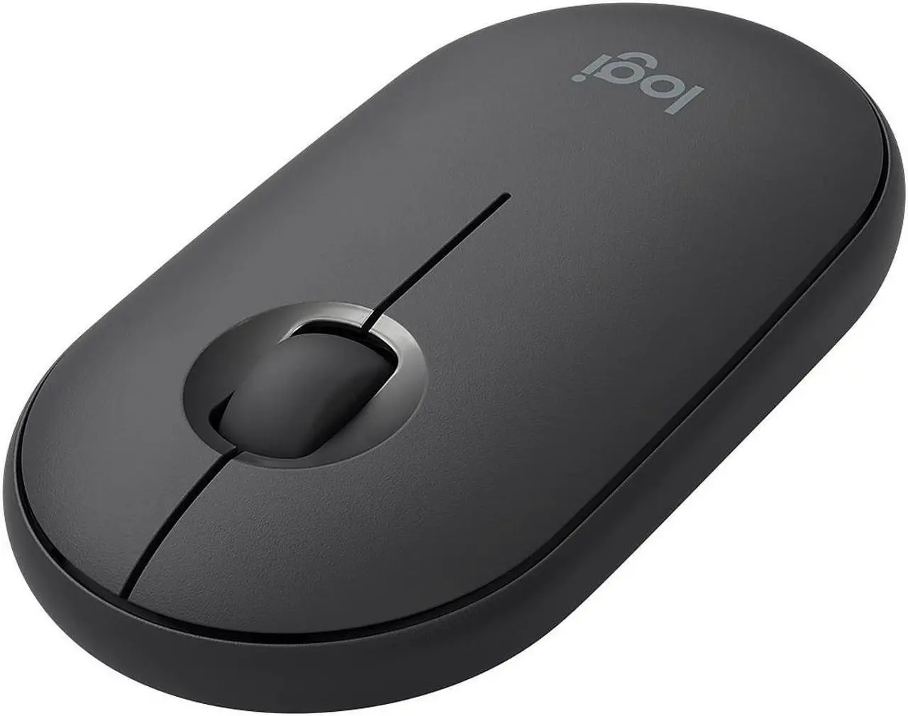 Alt view image 15 of 20 - Logitech Pebble M350 Wireless Mouse with Bluetooth or USB - Graphite