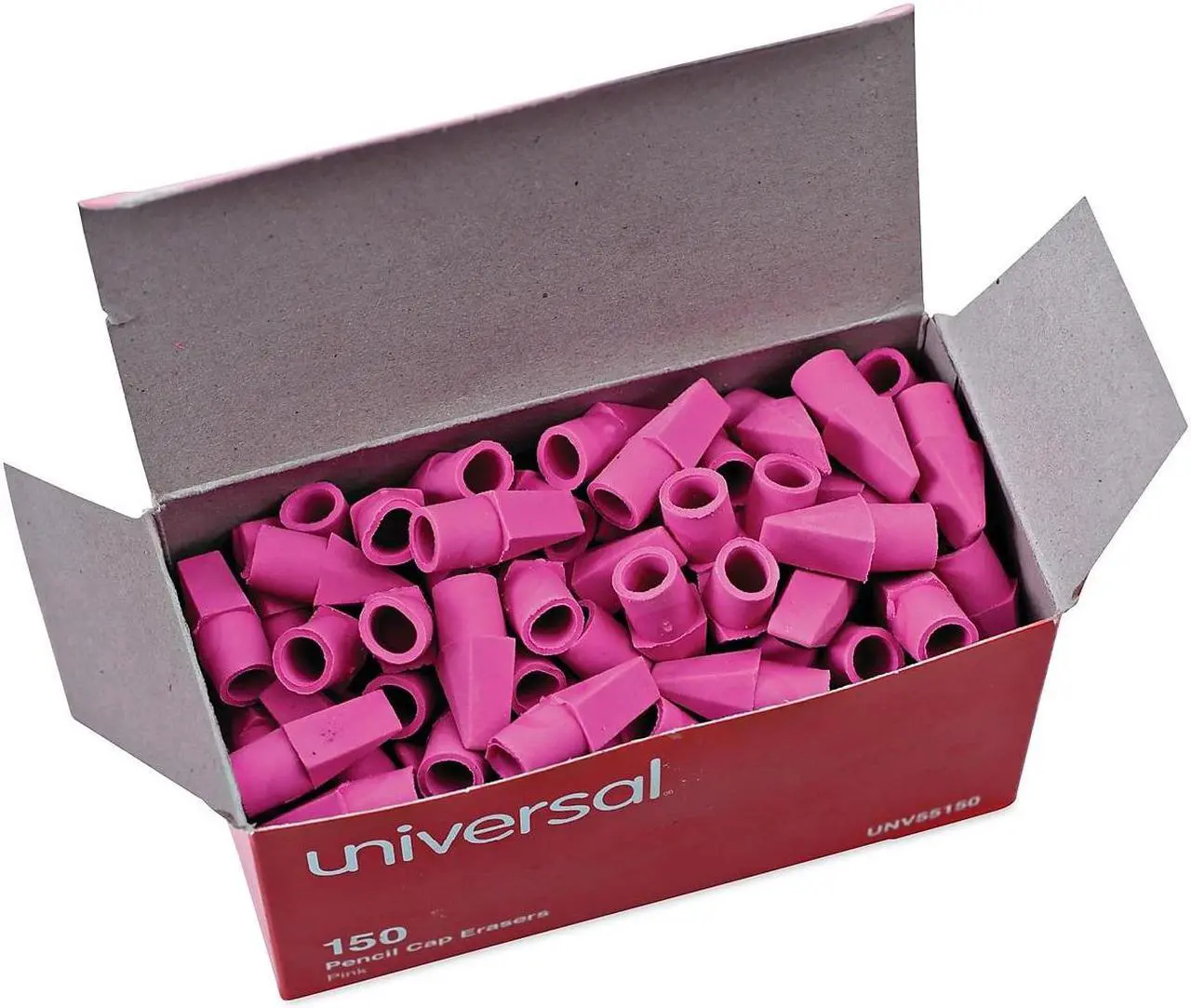 Alt view image 10 of 10 - Universal Pencil Cap Erasers 50/Pack 55150