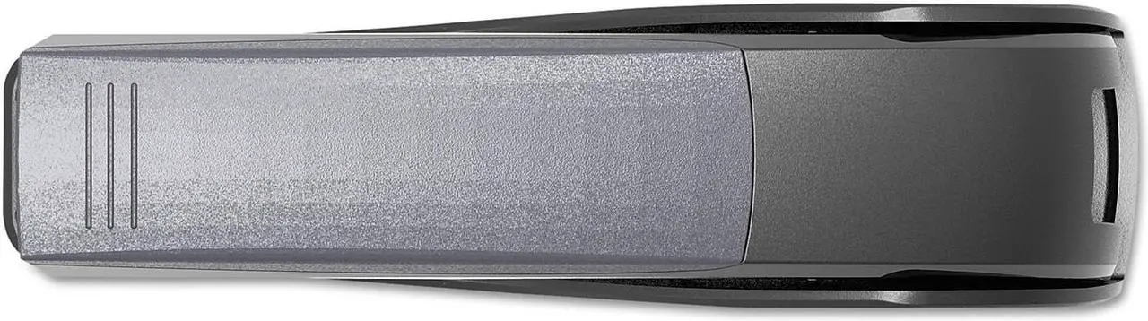 Alt view image 11 of 12 - Universal Deluxe Power Assist Flat-Clinch Full Strip Stapler 25 Sheet Capacity Black/Gray 43040