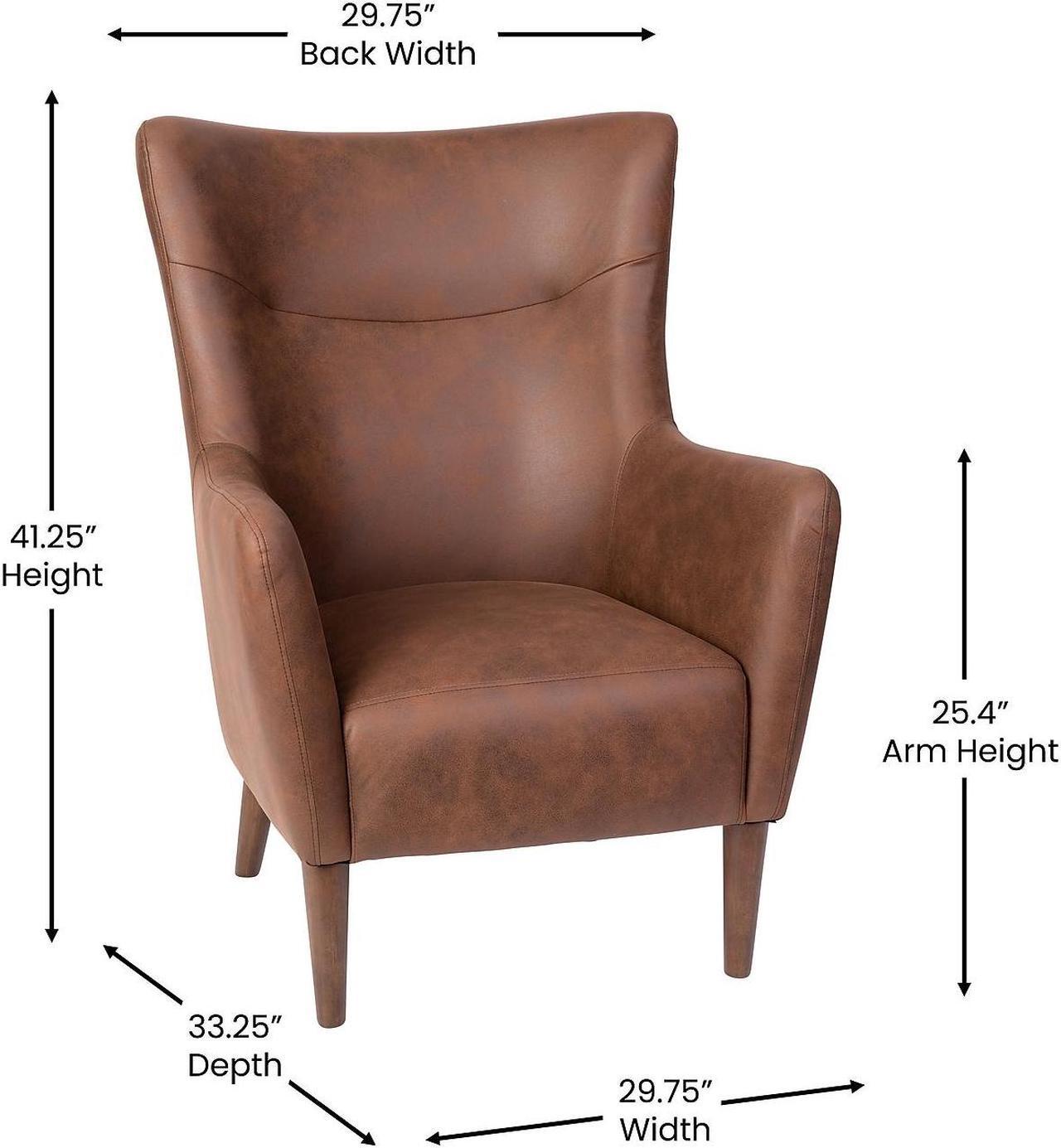 Alt view image 9 of 19 - Zula Kid's Modern Padded Armless Faux Sherpa Accent Chairs with Beechwood Legs in Gray