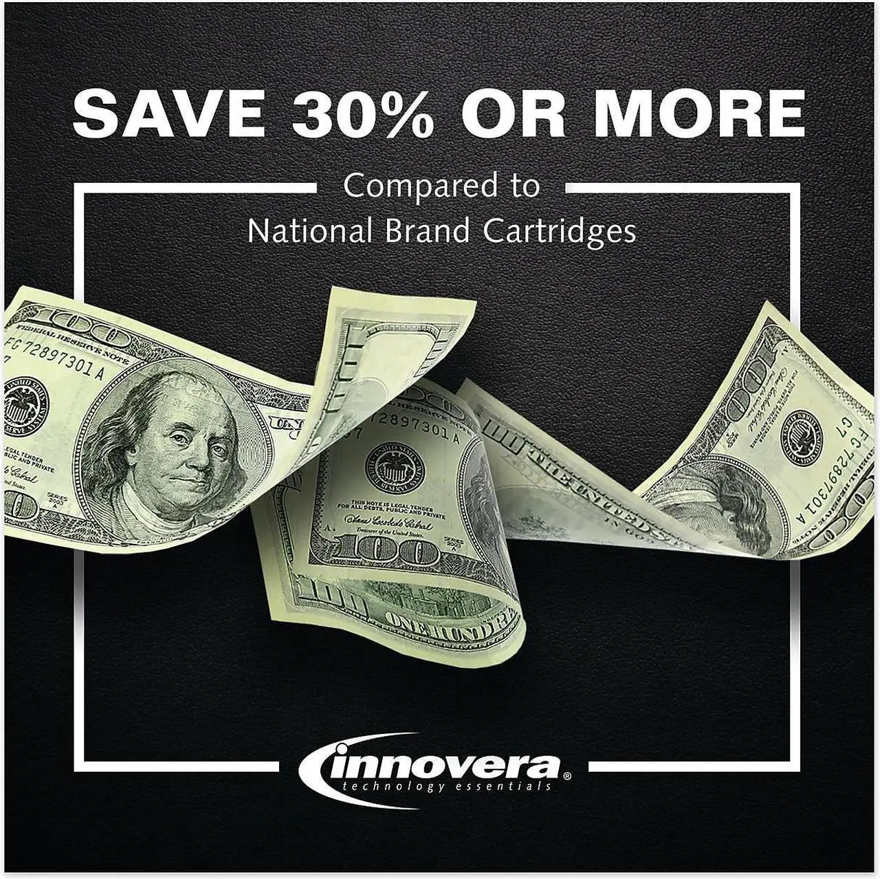 Alt view image 20 of 20 - Innovera Remanufactured Dell 331-0779 (1250) High-Yld Toner, 1400 Page-Yld, Yellow