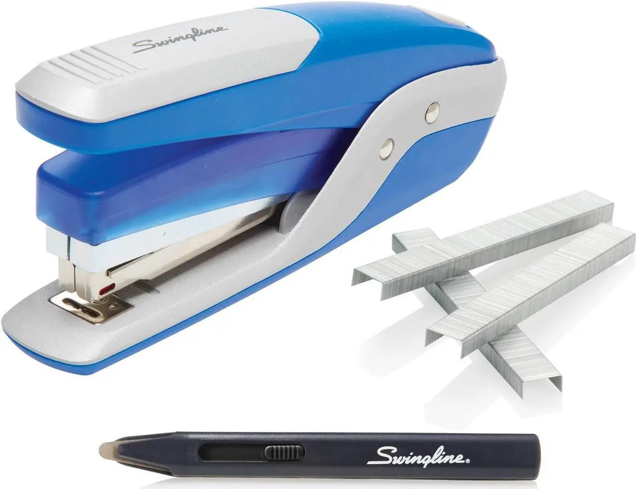 Main image of Swingline Full-Strip Stapler QuickLoad 20 Sht Cap BE/BK 64584