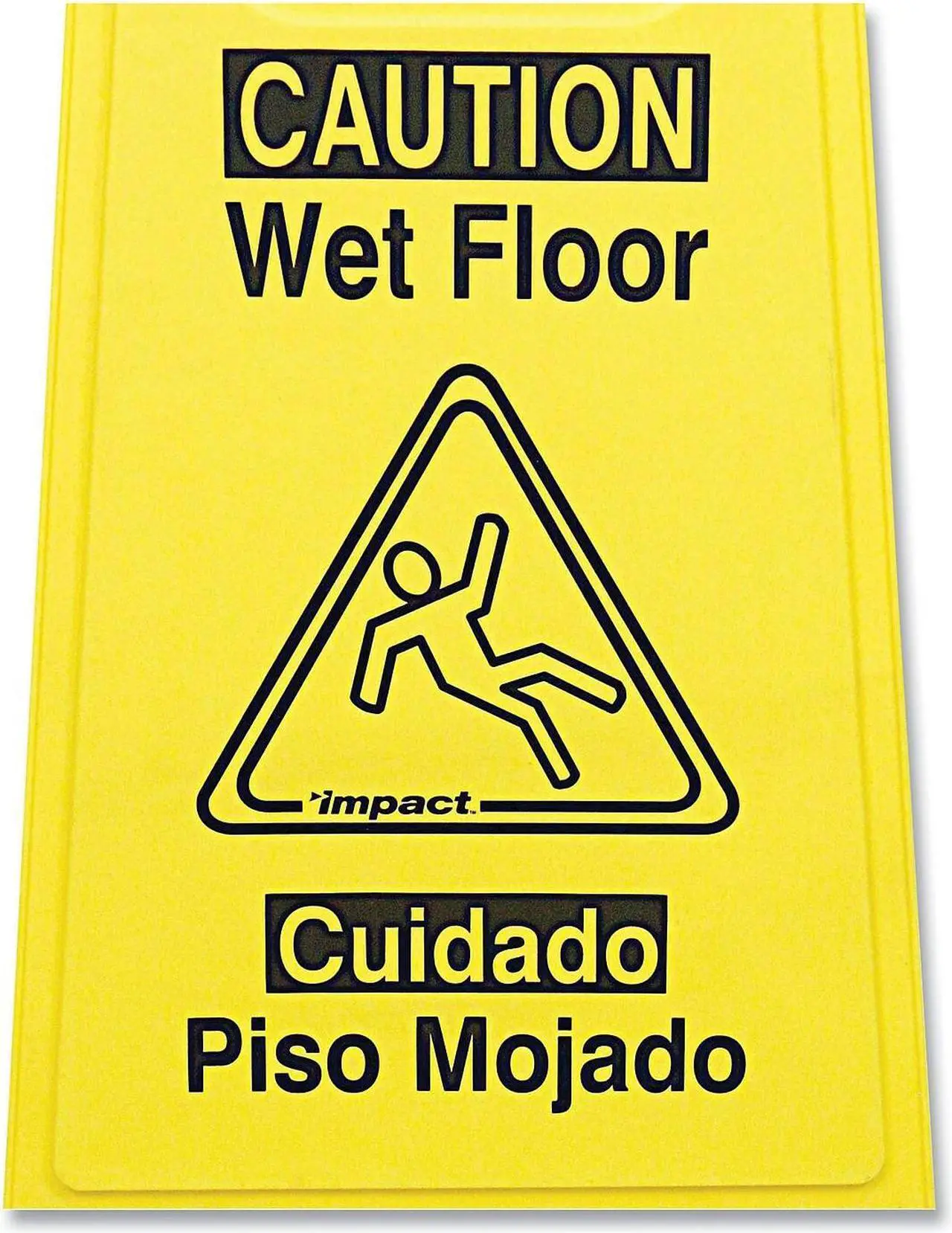 Alt view image 7 of 11 - Impact Products English/Spanish Wet Floor Sign
