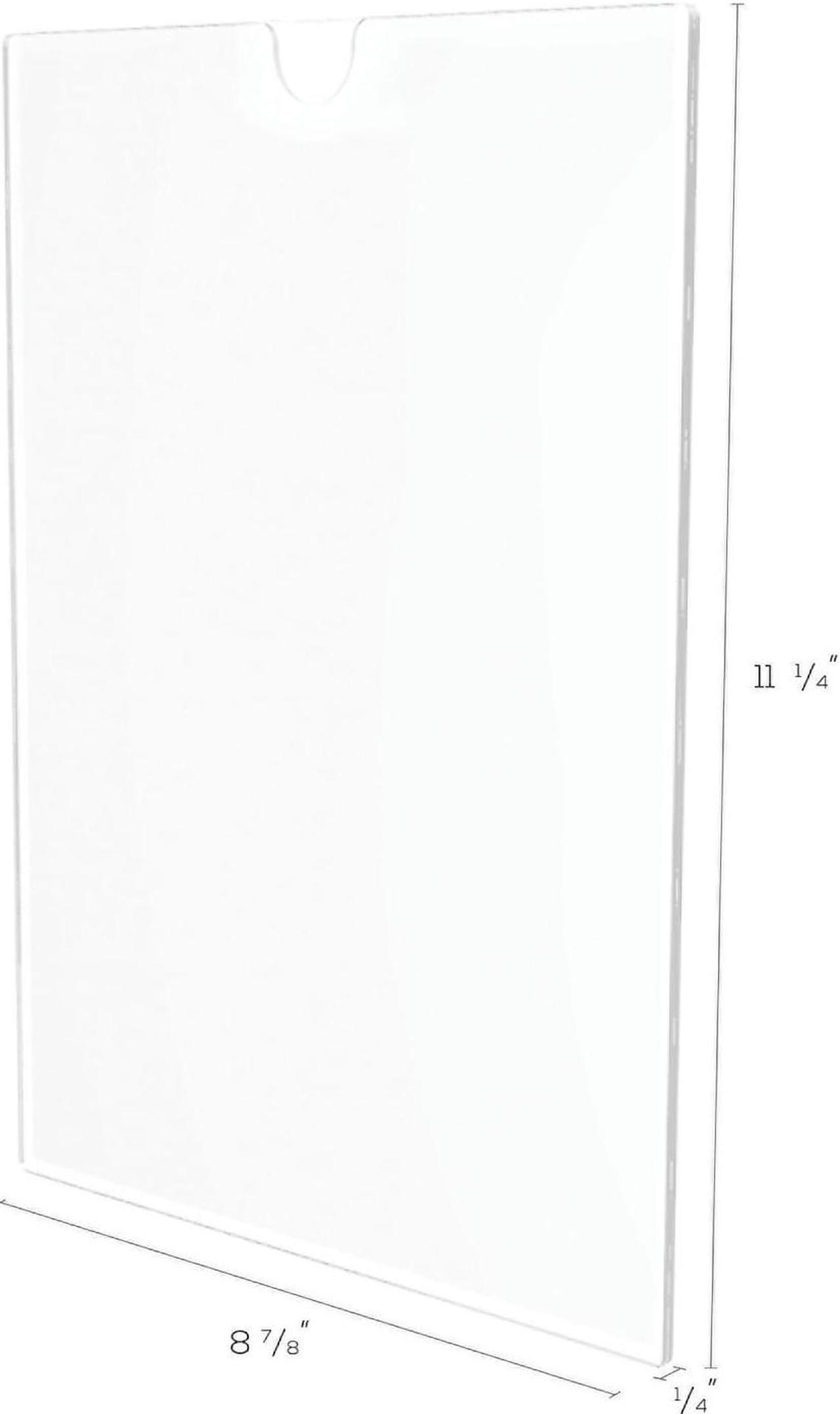 Alt view image 16 of 18 - deflecto Superior Image Cubicle Sign Holder 8 1/2 x 11 Clear 588601