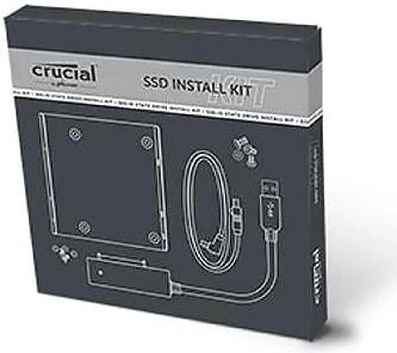 Alt view image 18 of 18 - Desktop Install Kit  2.5" Ssd