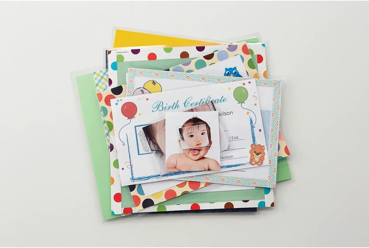Alt view image 7 of 9 - Scotch Self-Sealing Laminating Sheets LS854SS-50