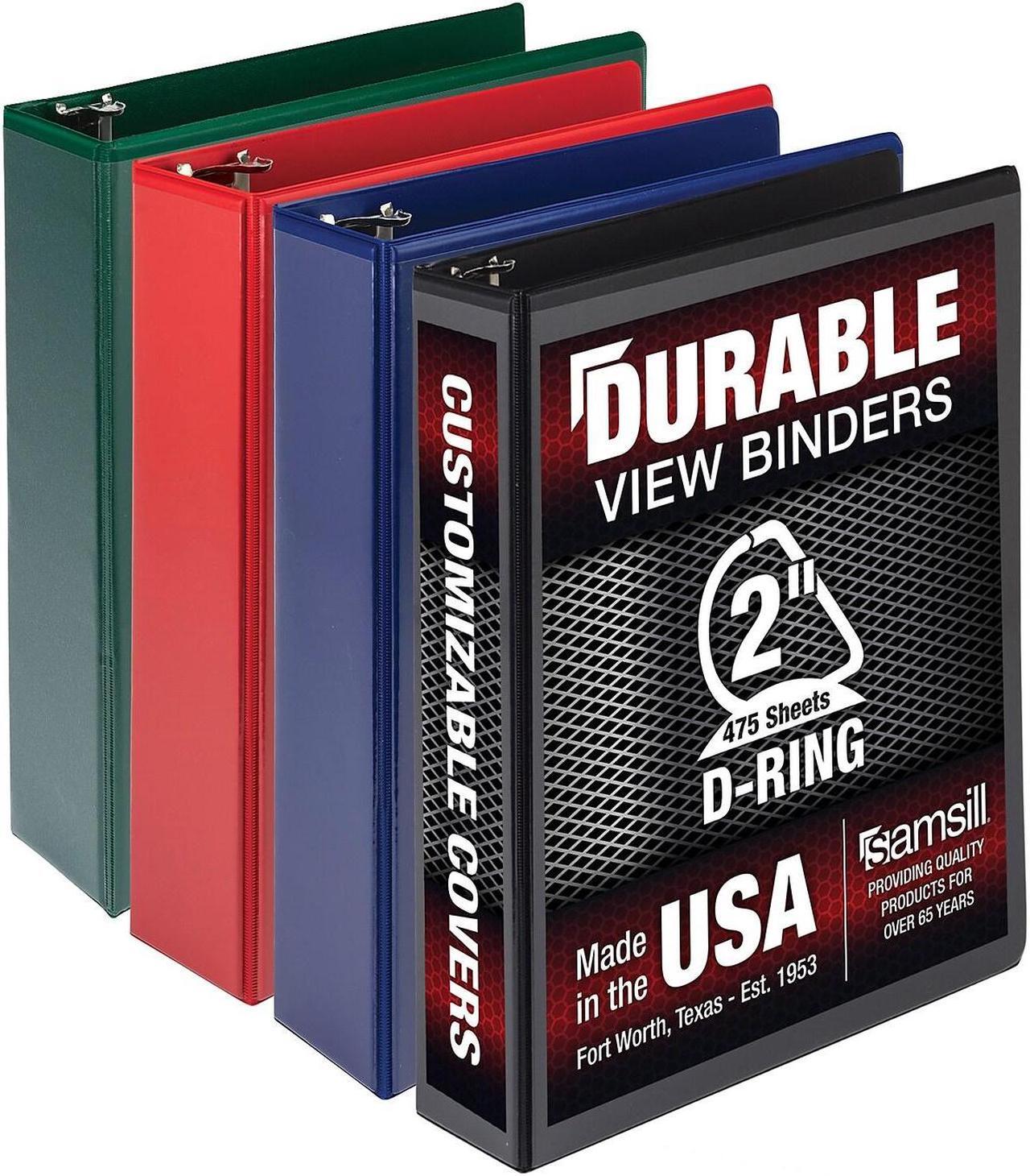 Main image of C-Line Two-Pocket Heavyweight Poly Portfolio Folder w/3-Hole Punch Letter Assorted 33930