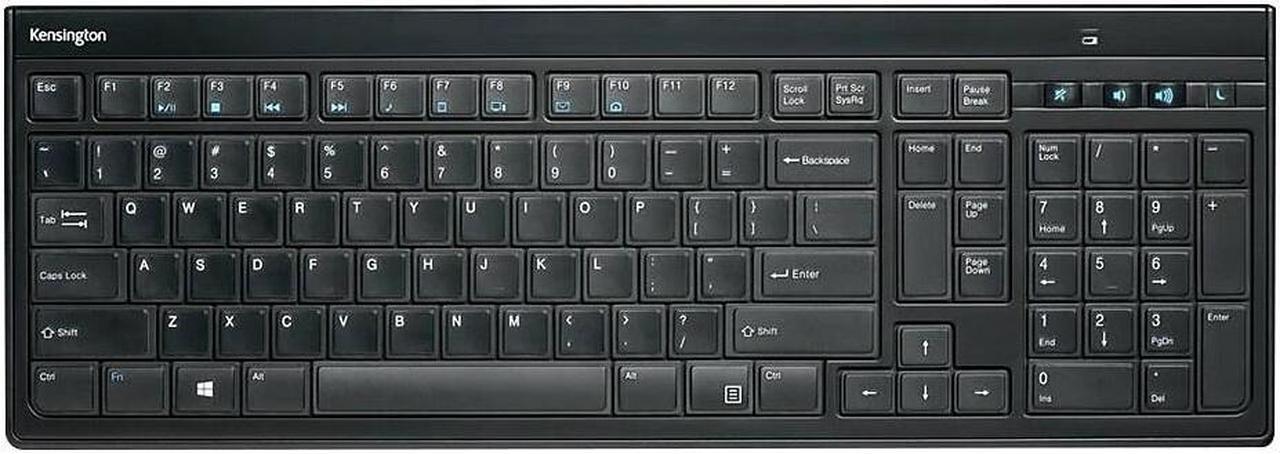 Kensington SlimType Wireless Keyboard Black (K72344US)