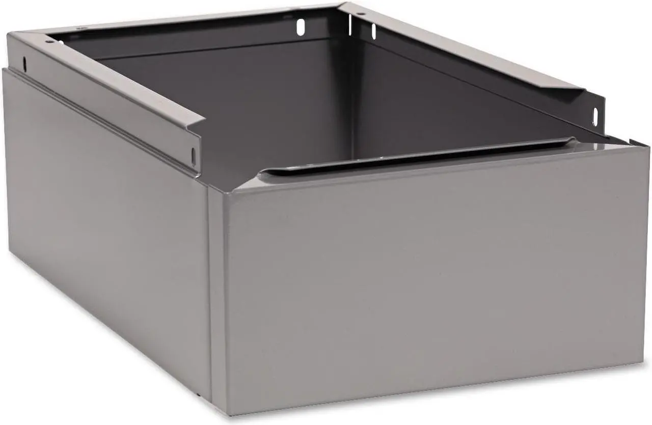 Main image of TENNSCO Optional Locker Base 12w x 18d x 6h Medium Gray CLB1218MG