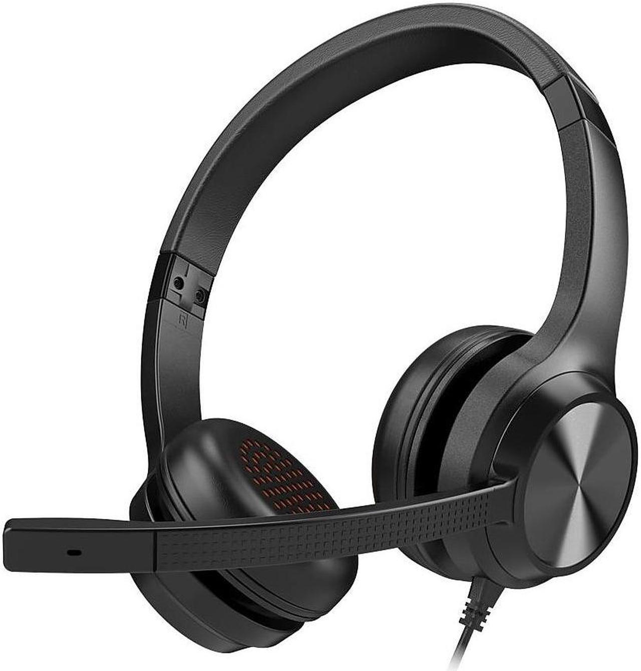 Creative Chat USB Noise Canceling Stereo On Ear Computer Headset Black (51EF0980AA000)