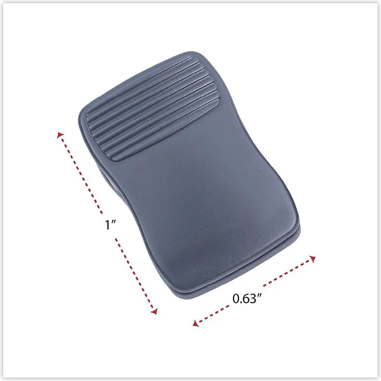Alt view image 4 of 8 - UNIVERSAL Recycled Cubicle Clips 1" x 5/8" x 1 3/8" 40 Sheet Capacity Charcoal 24/Pack 08221