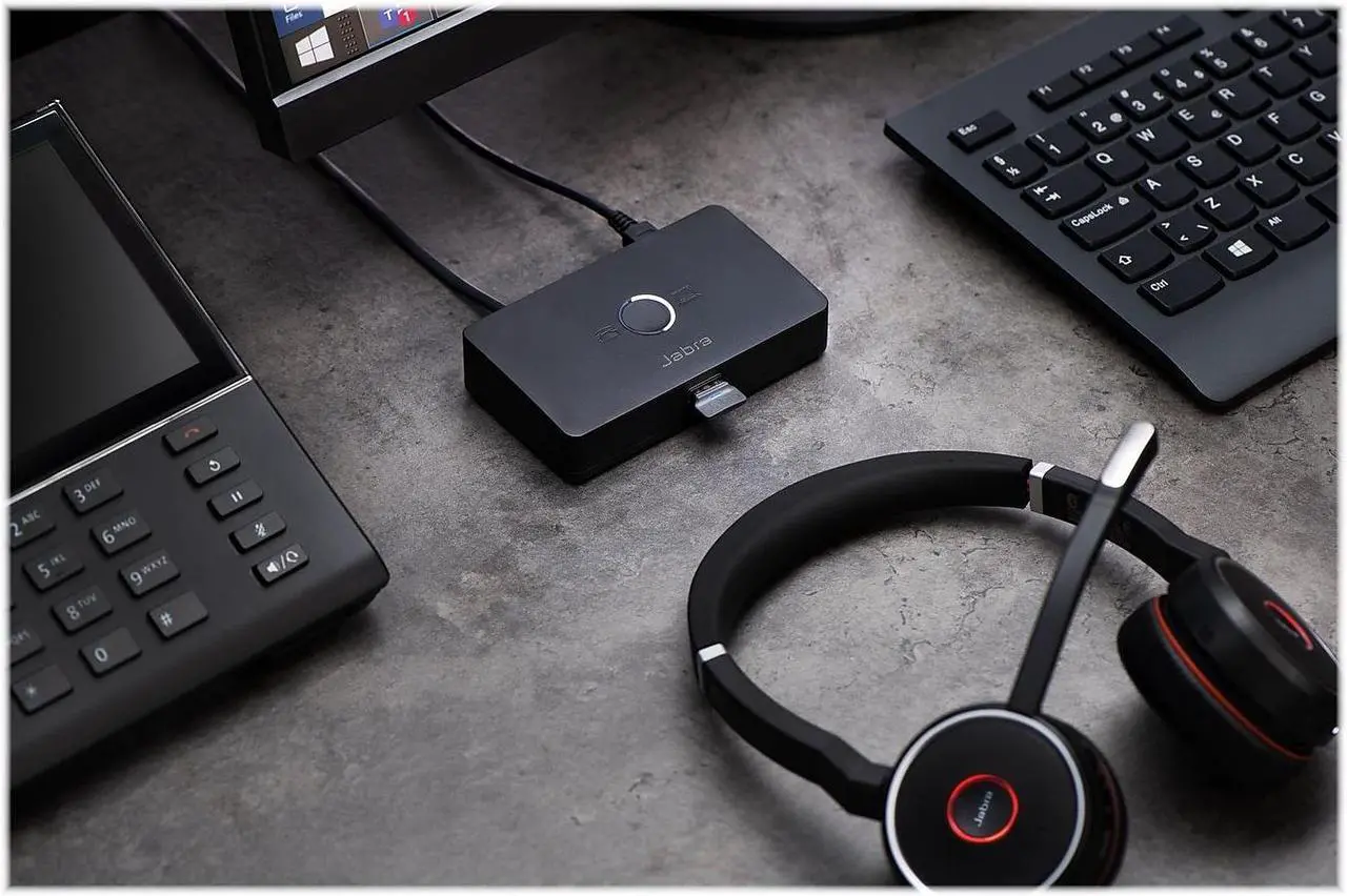 Alt view image 6 of 7 - jabra Link 950 USB-C Audio Processors Black (1950-79) 2950-79