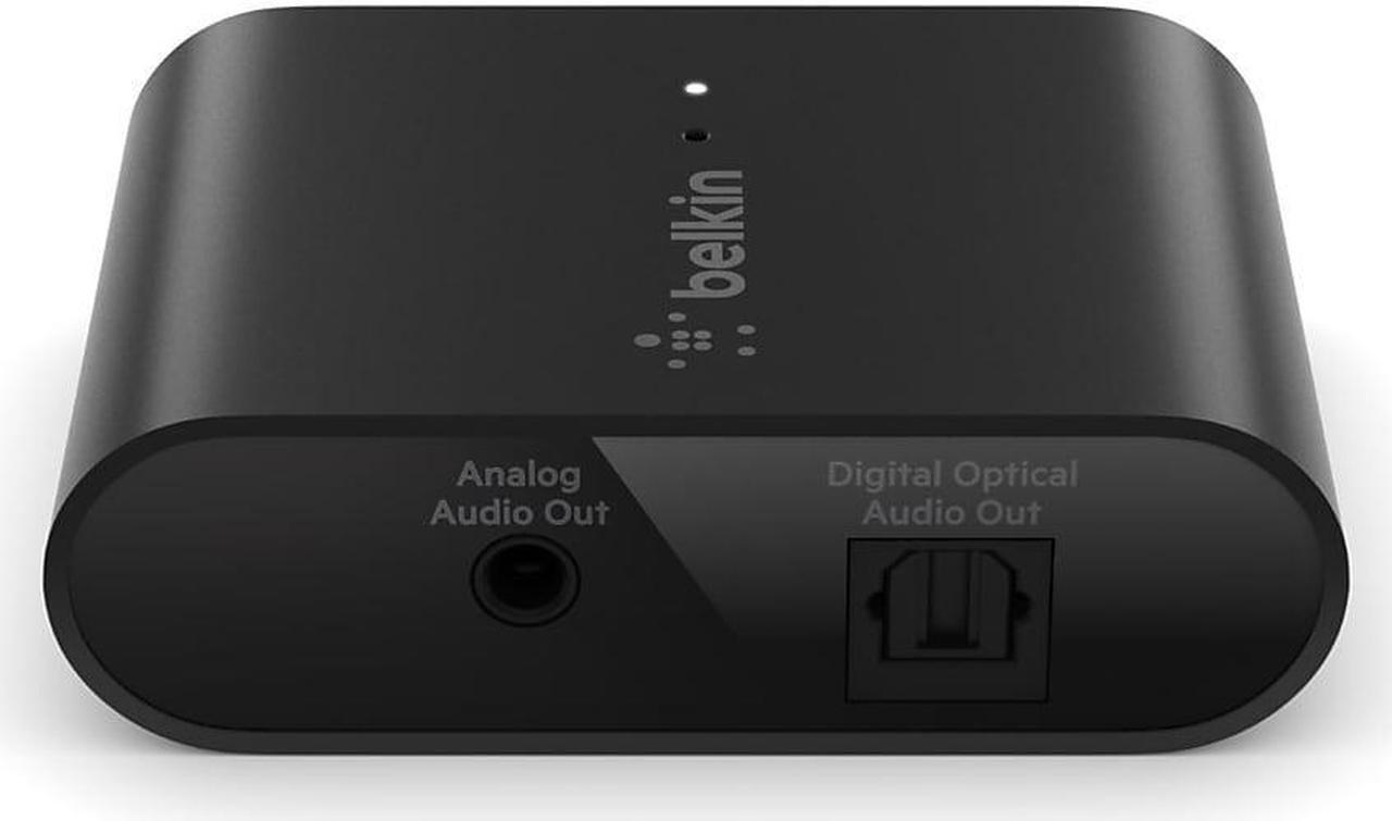 Alt view image 2 of 5 - Belkin AirPlay 2 Audio Adapter for iPhone/iPad/Mac/Apple TV/HomePod Black (AUZ002TTBK)