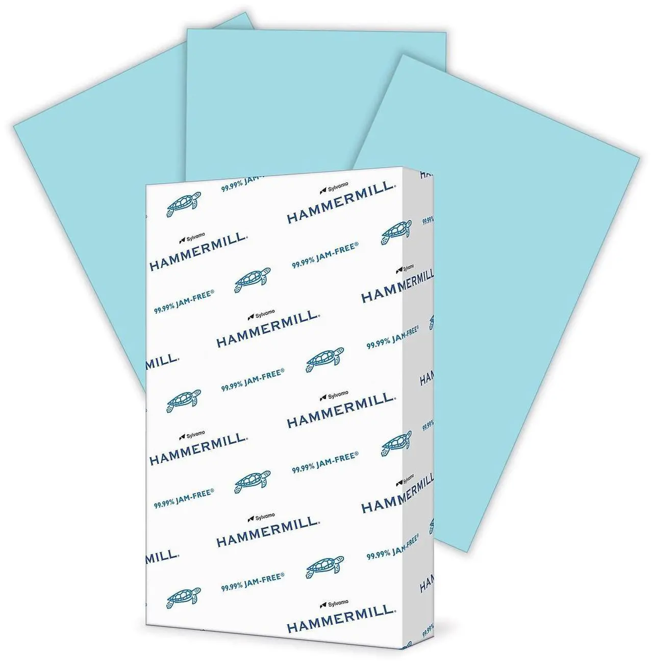 Alt view image 7 of 10 - Hammermill 103317 Fore Super Premium Paper For Laser, Inkjet Print - Legal - 8.50" x 14" - Recycled - 500 / Ream - Blue