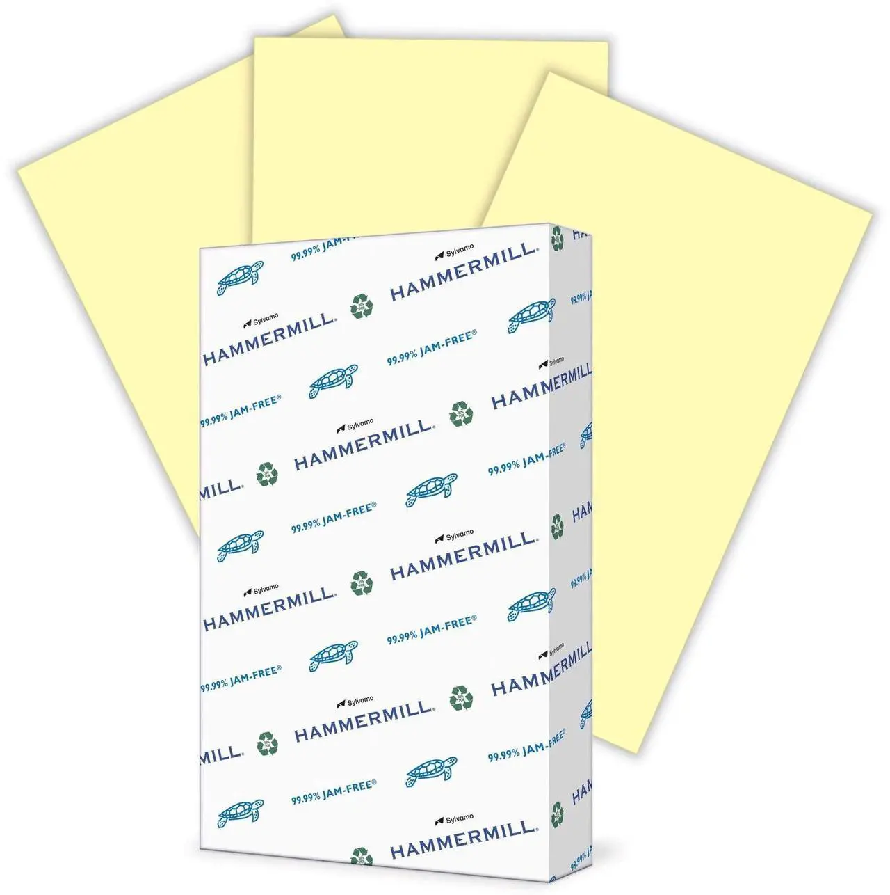 Main image of Hammermill Multipurpose Paper 20lb. 8-1/2"x14" Canary 103358