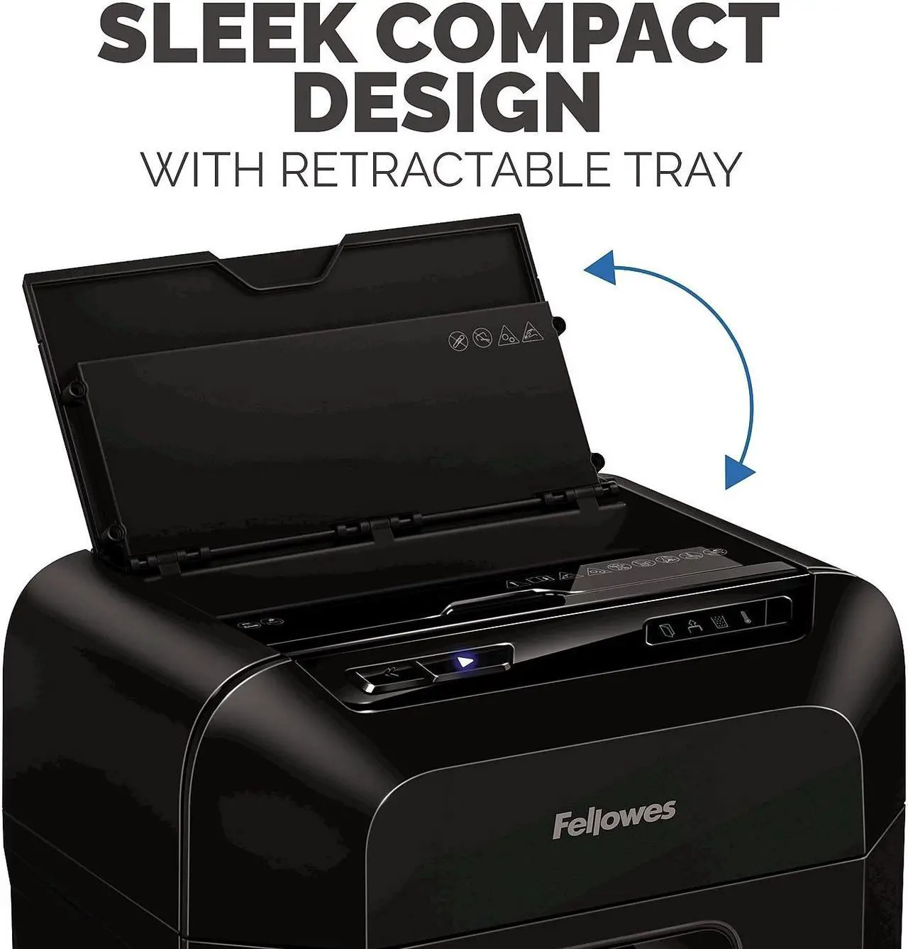 Alt view image 6 of 7 - Fellowes AutoMax 100MA 100-Sheet Micro-Cut Shredder (4704001) 4704001FEL